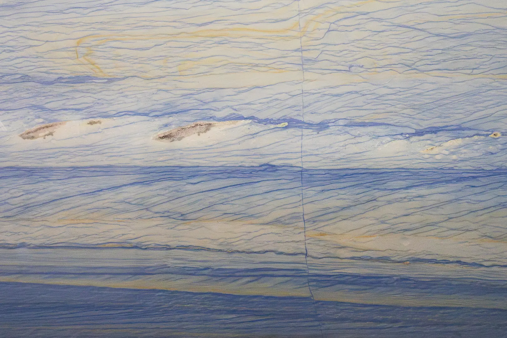 Exotic Royal Blue Macaubus slabs are a blue wonder straight from the mountains of Brazil. Sure to impress for your countertops, fireplace, or any other application!