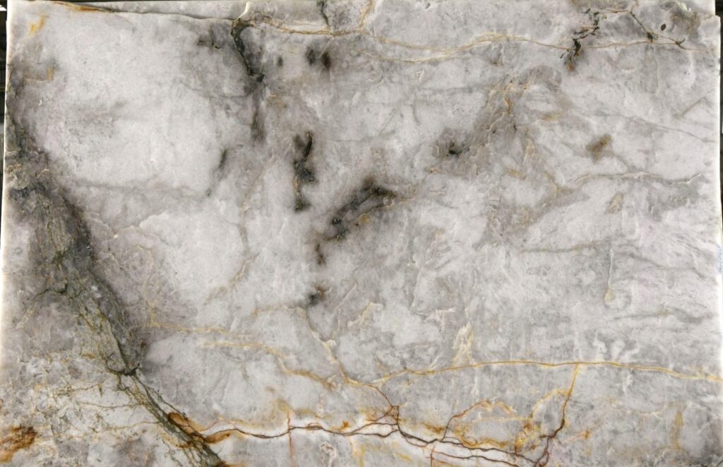 Crystallo Spectra polished · translucent · 2cm natural stone slab — Granite Expo LV Las Vegas